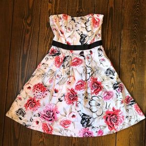 WHBM Floral Dress, Size 2